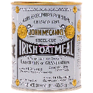 Mccann's  steel cut irish oat meal 28oz