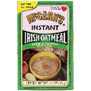 Mccann's  irish instant oatmeal, apples & cinnamon, 10-packs 12.3oz