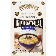 Mccann's  irish instant oatmeal variety pack; regular / apples 12.73oz