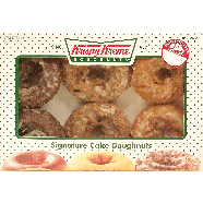 Krispy Kreme Signature cake doughnuts, half dozen 12oz