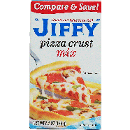Jiffy  pizza crust mix just add water  6.5oz
