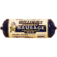 Williams  mild country sausage 1lb