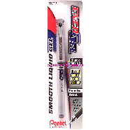Pentel Ener Gel smooth liquid gel medium line black ink pen 1ct