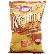 Herr's  kettle cooked potato chips, cheddar horseradish flavored 8oz