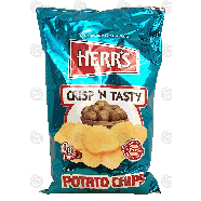 Herr's Crisp'N Tasty original potato chips  9.5oz