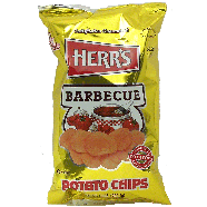 Herr's  barbecue flavor potato chips  10oz