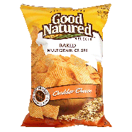 Good Natured Selects baked multigrain crisps, cheddar cheese 8oz