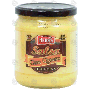 Herr's  salsa con queso  15oz