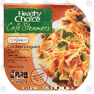 Healthy Choice Cafe Steamers Top Chef; chicken linguini with red 9.8oz