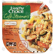 Healthy Choice Cafe Steamers Top Chef; grilled chicken pesto wit9.9-oz