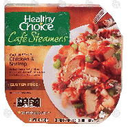 Healthy Choice Cafe Steamers cajun style chicken & shrimp with r9.9-oz
