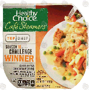 Healthy Choice Cafe Steamers Top Chef; crustless chicken pot pie9.6-oz