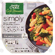 Healthy Choice simply cafe steamers; chicken & vegetable stir f9.25-oz