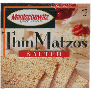 Manischewitz  thin salted matzo bread 10oz