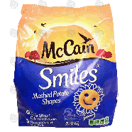McCain Smiles mashed potato shapes, seasoned with sea salt 22-oz