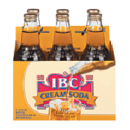 Ibc Cream Soda 12 oz 6pk