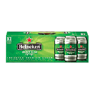 Heineken  lager beer, non-slip grip cans, 12-oz 12pk