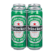 Heineken Lager Beer 16 Oz 4pk
