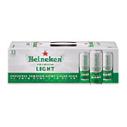 Heineken  imported premium light lager beer, 12 12-fl. oz. can144fl oz