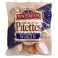 Toufayan Bakeries Pitettes mini white pita bread, hearth baked 7-oz