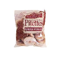 Toufayan Bakeries Pitettes mini whole wheat pita bread, hearth bak7-oz