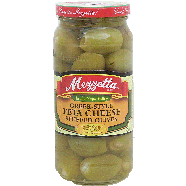 Mezzetta  greek-style feta cheese stuffed green olives 9.5oz