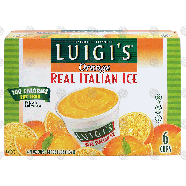 Luigi's Real Italian Ice orange, 6 cups 36-fl oz