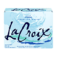 La Croix Sparkling Water Natural Pure 12 Oz 12pk