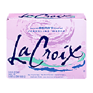 La Croix Sparkling Water Natural Berry 12 Oz 12pk
