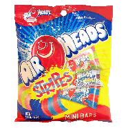 Air Heads Stripes candy mini bars  6.08oz