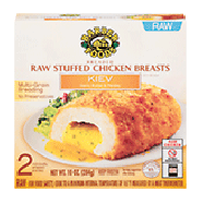 Barber Foods Stuffed Chicken Breasts kiev; filled with garlic but12-oz