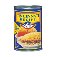 Cincinnati Recipe Chili w/Meat 15oz