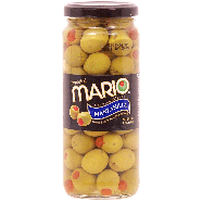 Mario  spanish olives stuffed with minced pimiento manzanilla 7oz