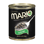 Mario  sliced black olives 3.8oz