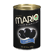 Mario California large ripe pittted olives 6oz