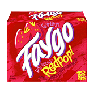 Faygo Soda Redpop 12 Oz 12pk