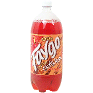 Faygo  candy apple flavored carbonated soda, caffeine free 2ltr