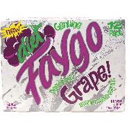 Faygo  diet grape flavor soda, 12-fl. oz. cans 12pk