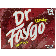 Faygo  Dr. Faygo, 12-ounce cans 12pk