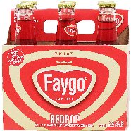 Faygo Redpop strawberry flavored soda, 12-fl. oz. 6pk