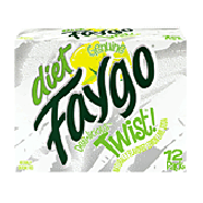 Faygo Soda Twist Diet 12 Oz 12pk