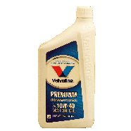 Valvoline  sae 10w-40 motor oil, premium conventional  1qt