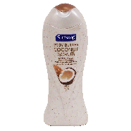 Softsoap  body butter coconut scrub body buff wash 15fl oz