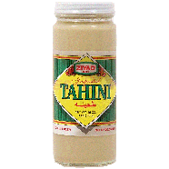 Ziyad Imported tahini ingredients: 100% crushed seasame seeds 16oz