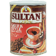 Sultan  greek style light roast coffee, ground 14oz
