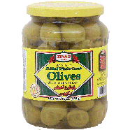 Ziyad All Natural pickled whole green olives 16oz