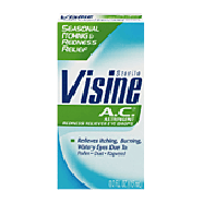 Visine A.C. Eye Drops Astringent Redness Reliever Seasonal Relief0.5oz