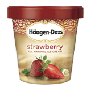 Haagen-Dazs Ice Cream Strawberry 14-fl oz