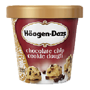 Haagen-Dazs Ice Cream Chocolate Chip Cookie Dough 1-pt