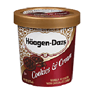 Haagen-Dazs Ice Cream Cookies & Cream 14-fl oz